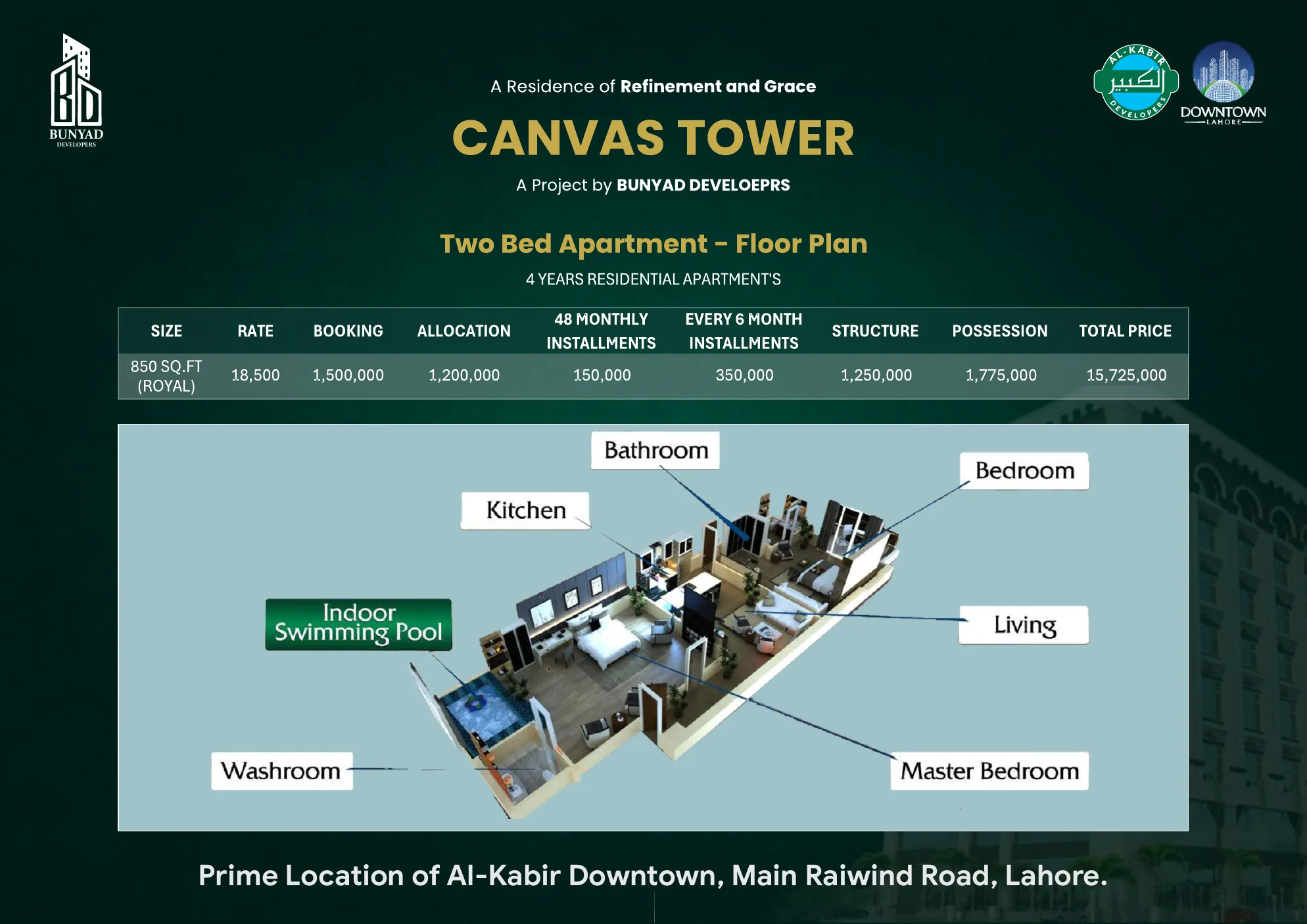 Canvas Tower brochure page 14