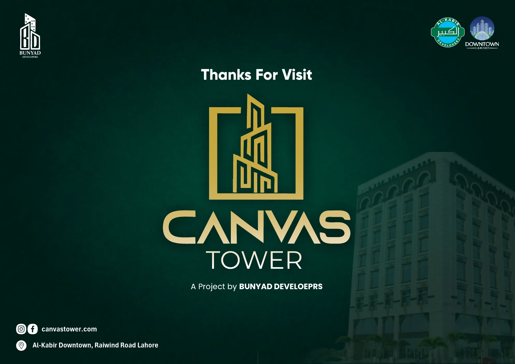 Canvas Tower brochure page 16